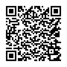 Código QR para número de teléfono +16026012489