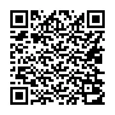 QR-Code für Telefonnummer +16026012497