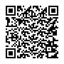 QR-koodi puhelinnumerolle +16026012506