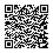 Código QR para número de teléfono +16026012510