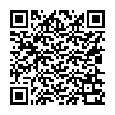 QR kód a telefonszámhoz +16026320544