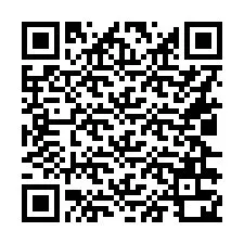 QR-koodi puhelinnumerolle +16026320574