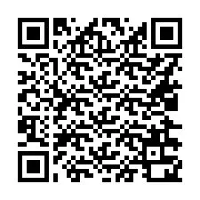 Kod QR dla numeru telefonu +16026320586