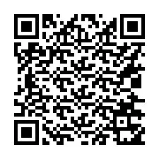 Codice QR per il numero di telefono +16026351780