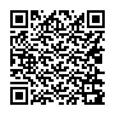 QR-Code für Telefonnummer +16026381952