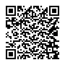 QR kód a telefonszámhoz +16026385539