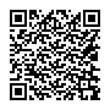 QR kód a telefonszámhoz +16026399219