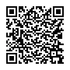 QR код за телефонен номер +16026399658