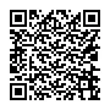 QR-Code für Telefonnummer +16026664608