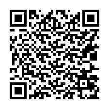 Kode QR untuk nomor Telepon +16027075505