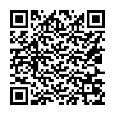 QR-code voor telefoonnummer +16027075509