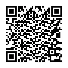 Código QR para número de teléfono +16027372271