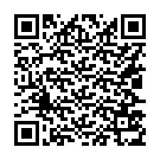 QR код за телефонен номер +16027535574