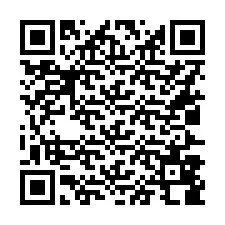 QR код за телефонен номер +16027888544