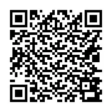 QR-Code für Telefonnummer +16027893695