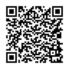 QR kód a telefonszámhoz +16028921044