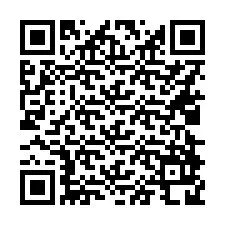 QR kód a telefonszámhoz +16028928652