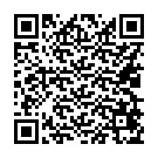 QR-code voor telefoonnummer +16029475537