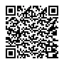 Código QR para número de teléfono +16032000028