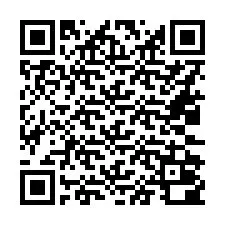 QR-code voor telefoonnummer +16032000037