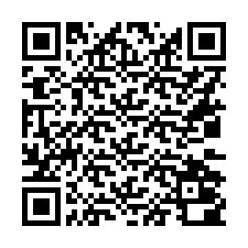 QR-code voor telefoonnummer +16032000704