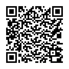 QR-koodi puhelinnumerolle +16032000841