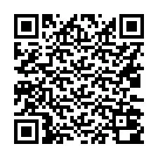 Kode QR untuk nomor Telepon +16032000852