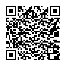 QR-code voor telefoonnummer +16032000985