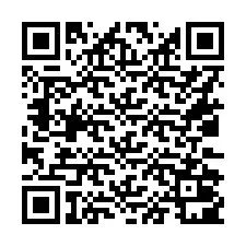 QR-code voor telefoonnummer +16032001158