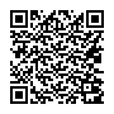 QR-код для номера телефона +16032001173