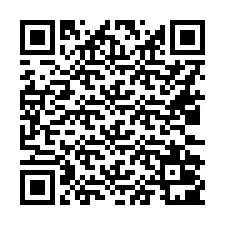 Código QR para número de telefone +16032001526