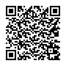 QR-code voor telefoonnummer +16032001542