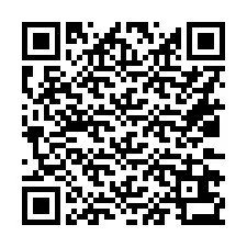 Código QR para número de teléfono +16032633019