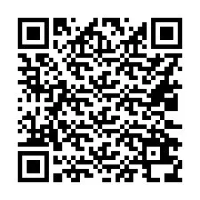 QR-koodi puhelinnumerolle +16032638667