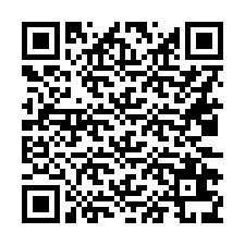 QR-Code für Telefonnummer +16032639592