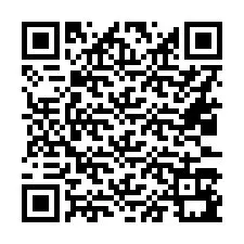 QR-koodi puhelinnumerolle +16033191827