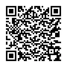 Kode QR untuk nomor Telepon +16033194480