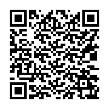 Código QR para número de telefone +16033267680