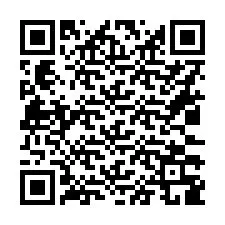 QR-koodi puhelinnumerolle +16033389321