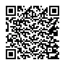 Código QR para número de telefone +16035013077