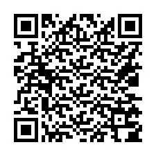 QR-koodi puhelinnumerolle +16035704499