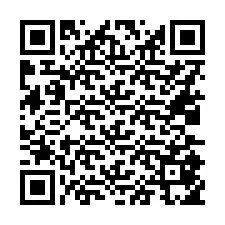 QR-koodi puhelinnumerolle +16035855163