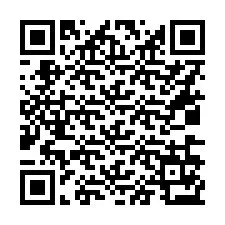 QR код за телефонен номер +16036173400