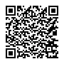 QR-code voor telefoonnummer +16036371791