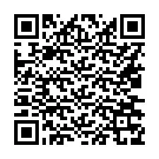 Código QR para número de teléfono +16036379396