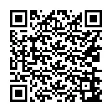 電話番号のQRコード +16036643433