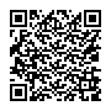 QR код за телефонен номер +16036909048