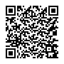 QR-kood telefoninumbri jaoks +16037681650