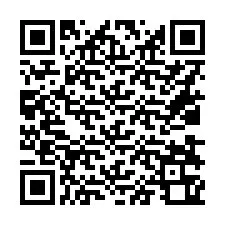 QR Code pour le numéro de téléphone +16038360309