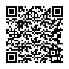 QR Code สำหรับหมายเลขโทรศัพท์ +16042963230